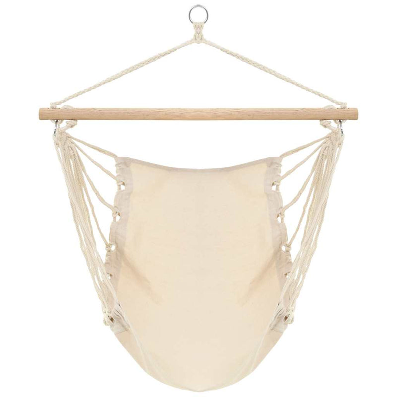 Afbeelding laden in galerijviewer, Vidaxl hangstoel creme wit (large)
