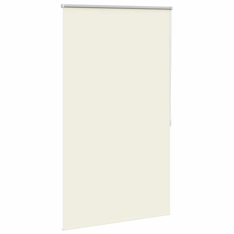 Afbeelding laden in galerijviewer, Vidaxl rolgordijn verduisterend 84,4 x 175 cm stofbreedte 80 cm gebroken wit
