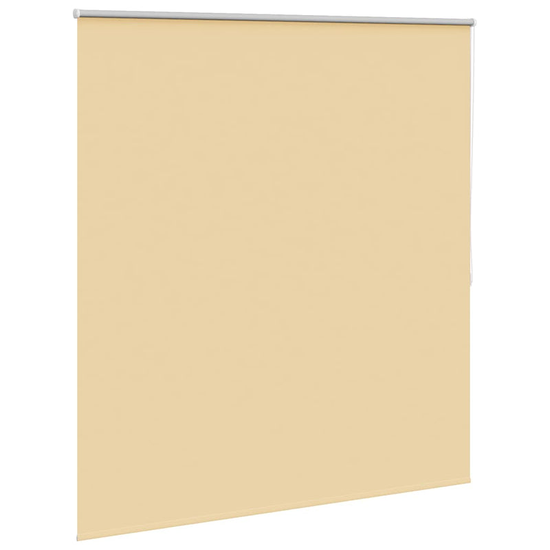 Afbeelding laden in galerijviewer, Vidaxl rolgordijn verduisterend 144,4 x 175 cm stofbreedte 140 cm beige
