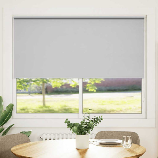 Vidaxl rolgordijn verduisterend 144,4 x 175 cm stofbreedte 140 cm grijs