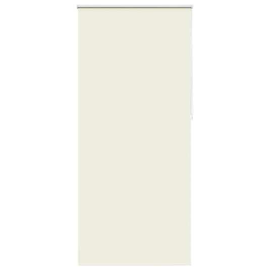 Vidaxl rolgordijn verduisterend 84,4 x 230 cm stofbreedte 80 cm gebroken wit