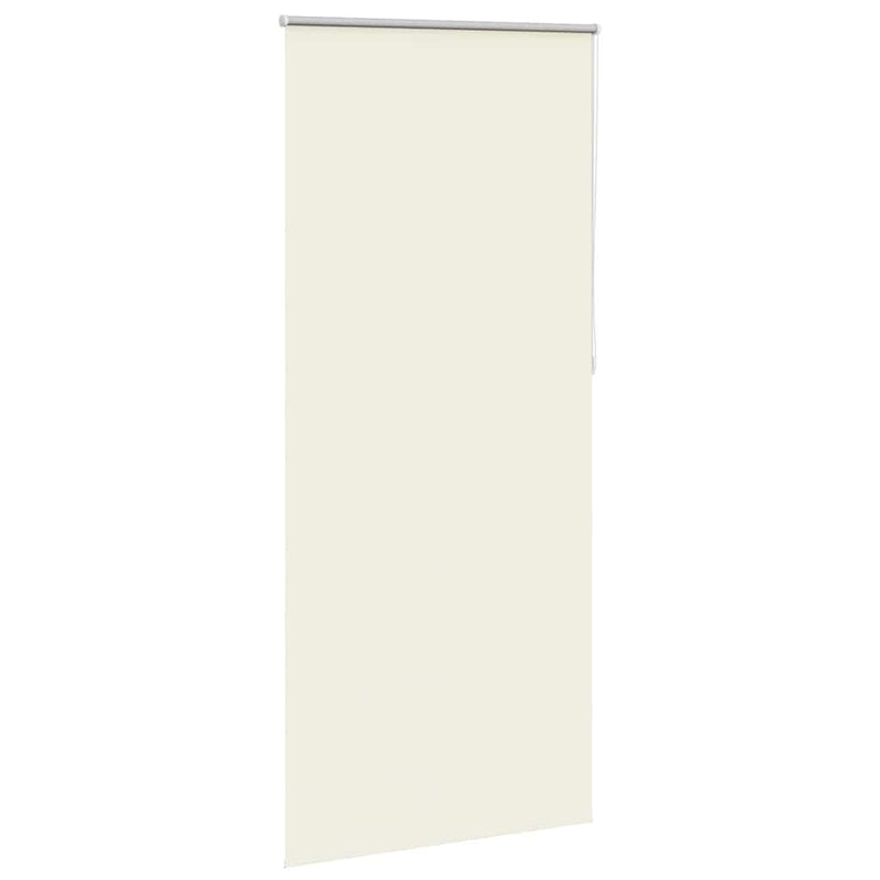 Afbeelding laden in galerijviewer, Vidaxl rolgordijn verduisterend 84,4 x 230 cm stofbreedte 80 cm gebroken wit
