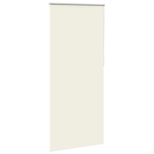 Vidaxl rolgordijn verduisterend 84,4 x 230 cm stofbreedte 80 cm gebroken wit
