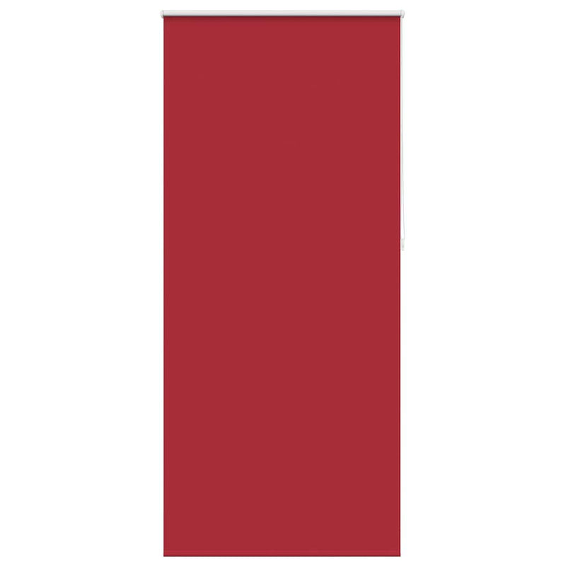 Afbeelding laden in galerijviewer, Vidaxl rolgordijn verduisterend 124,4 x 230 cm stofbreedte 120 cm rood
