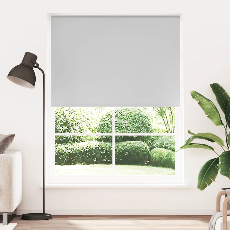 Afbeelding laden in galerijviewer, Vidaxl rolgordijn verduisterend 164,4 x 230 cm stofbreedte 160 cm grijs
