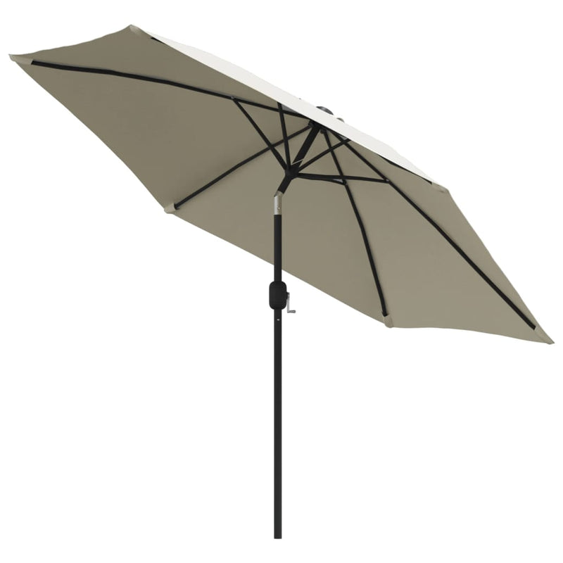 Afbeelding laden in galerijviewer, Vidaxl parasol met stalen paal 3 m zandwit
