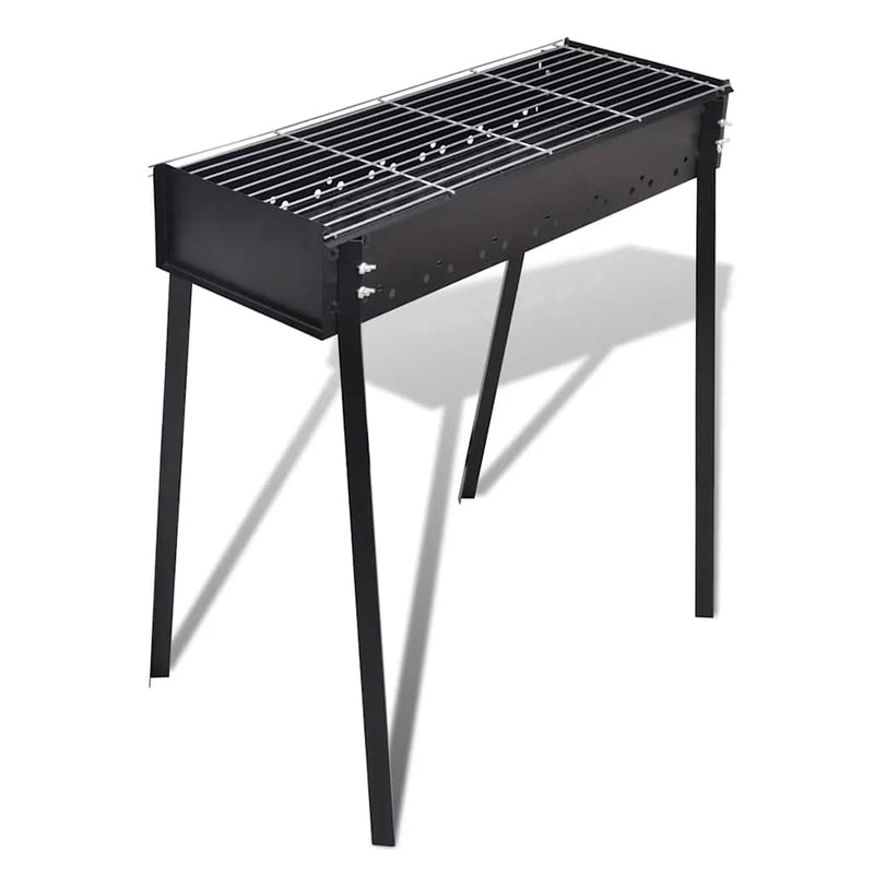 Afbeelding laden in galerijviewer, Vidaxl houtskoolbarbecue staand vierkant 75x28 cm
