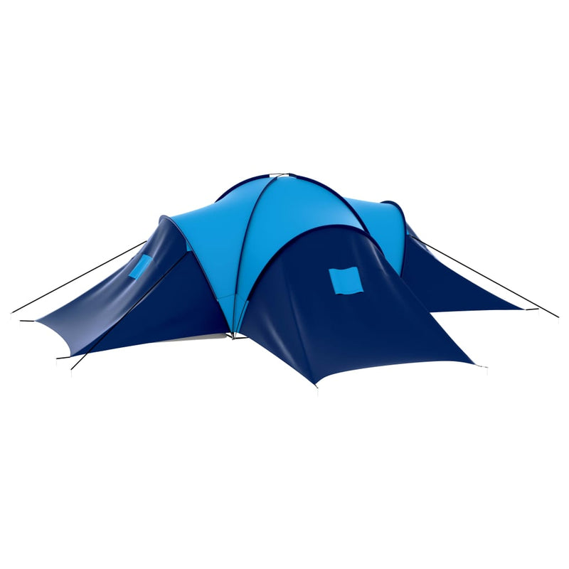 Afbeelding laden in galerijviewer, Vidaxl tent 9-persoons donkerblauw en blauw
