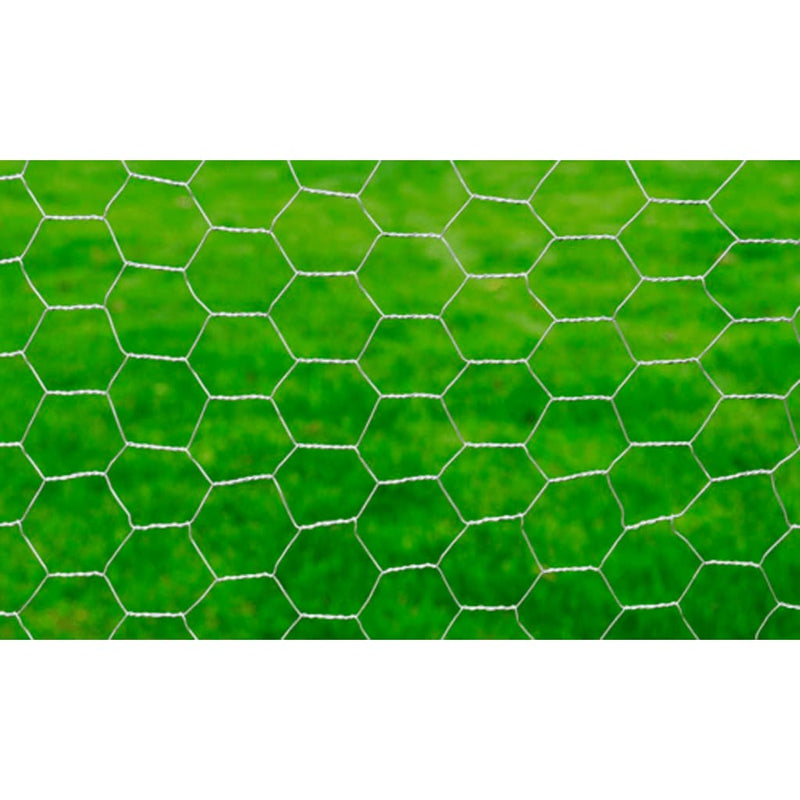 Afbeelding laden in galerijviewer, Vidaxl kippengaas 25x0,5 m gegalvaniseerd staal zilverkleurig
