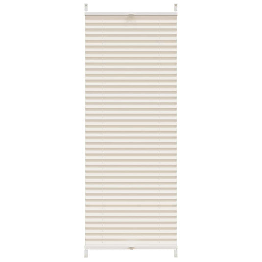 Vidaxl plisséjaloezie 40x100cm crèmekleurig