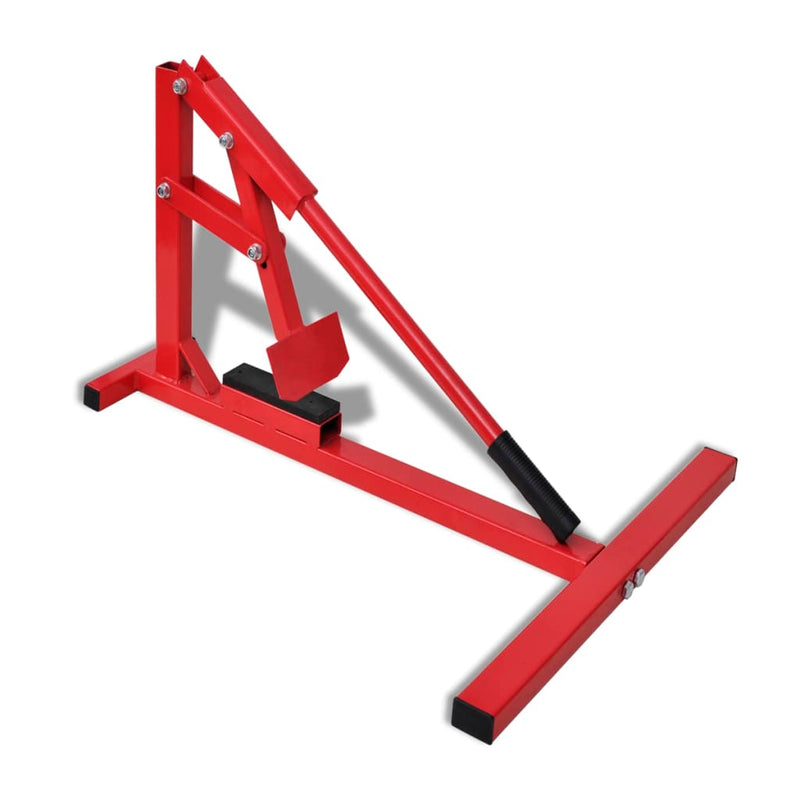 Afbeelding laden in galerijviewer, Vidaxl motorfiets bandenlifter (rood)
