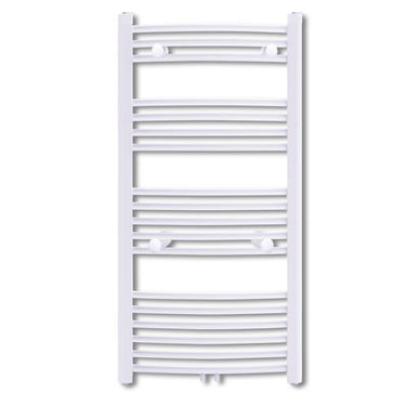 Vidaxl radiator handdoekenrek curve 500x1160 mm