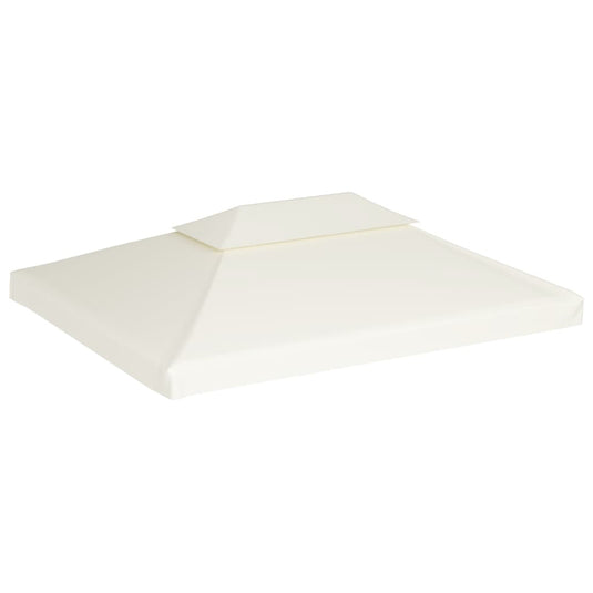 Vidaxl vervangend tentdoek prieel 310 g m² 3x4 m crèmewit