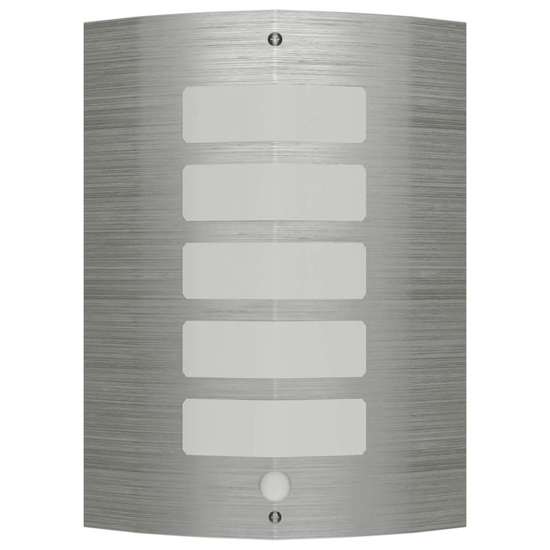 Afbeelding laden in galerijviewer, Vidaxl sierlijke rvs wandlamp met bewegingssensor
