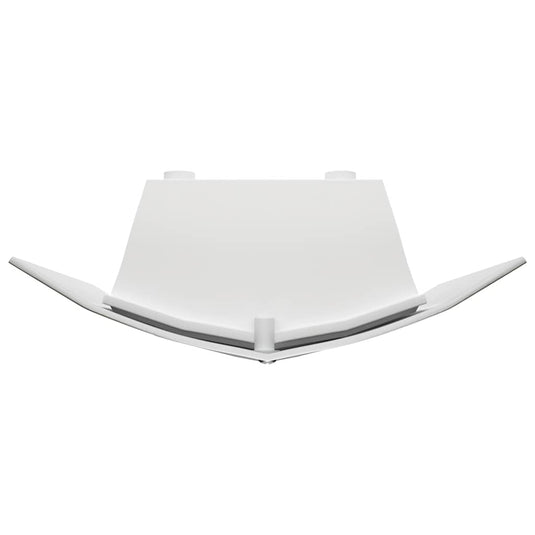 Vidaxl sierlijke rvs wandlamp met bewegingssensor
