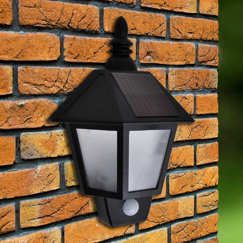 Afbeelding laden in galerijviewer, Vidaxl solar muurlamp met bewegingssensor
