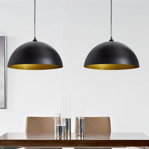 Vidaxl plafondlampen met plafondlampen 2 st black metal