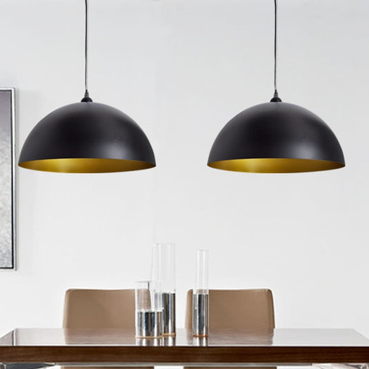 Vidaxl plafondlampen met plafondlampen 2 st black metal