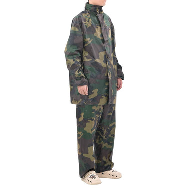 Vidaxl regenpak 2-delig met capuchon (heren camouflage maat xl)