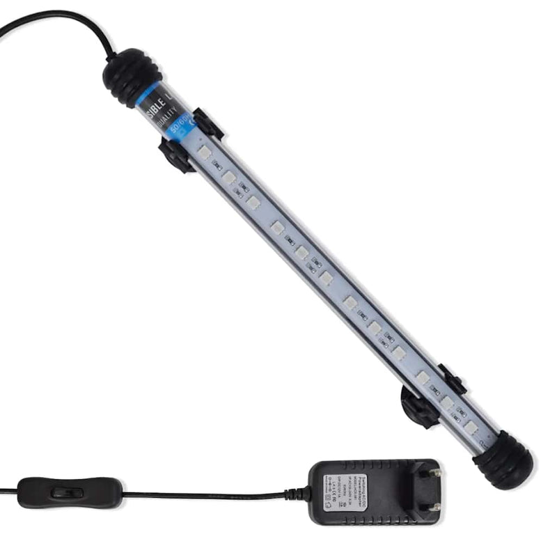 Afbeelding laden in galerijviewer, Vidaxl led-aquariumlamp 28 cm blauw
