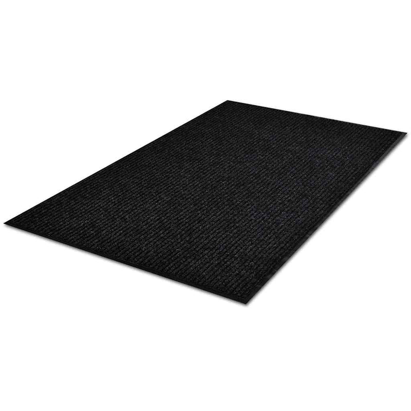 Afbeelding laden in galerijviewer, Vidaxl deurmat 90x60 cm pvc zwart
