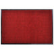 Vidaxl deurmat 120x180 cm pvc rood