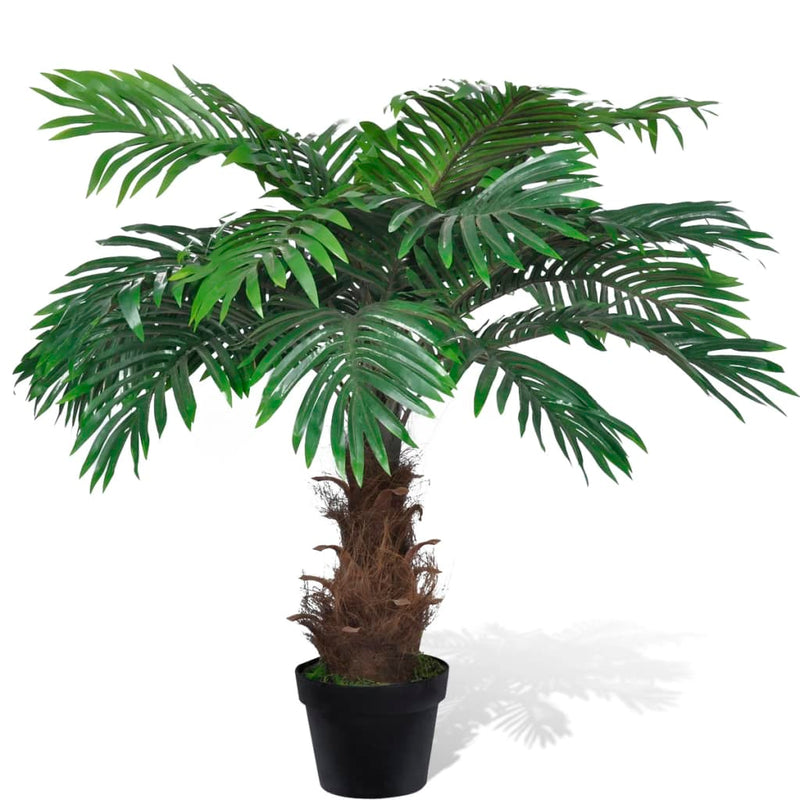 Afbeelding laden in galerijviewer, Vidaxl kunstboom met pot cycaspalm 80 cm
