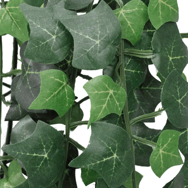 Afbeelding laden in galerijviewer, Vidaxl kunstplanten 2 st klimop 90 cm groen

