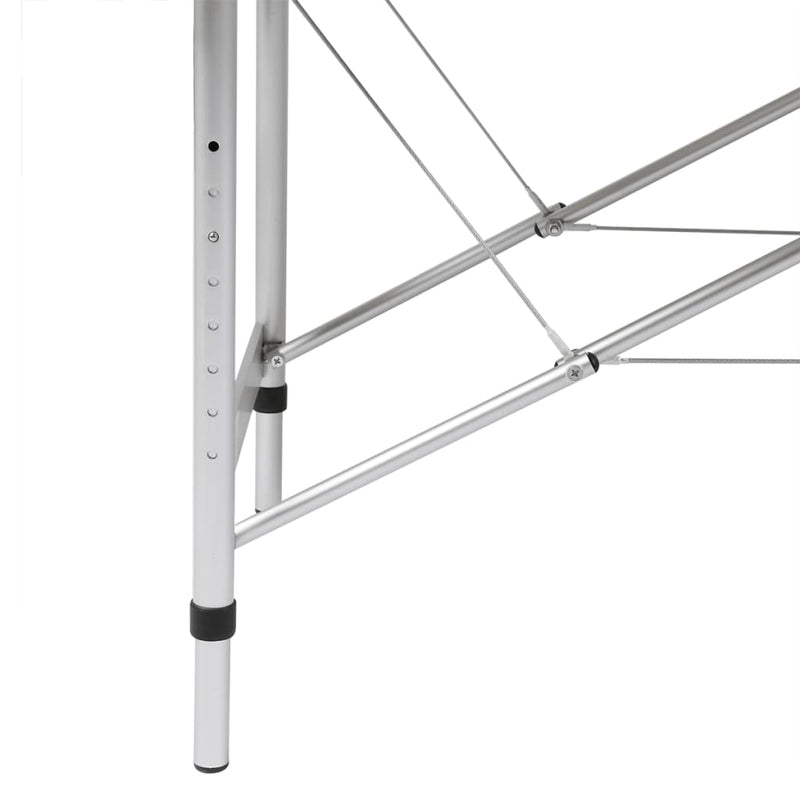 Afbeelding laden in galerijviewer, VidaXL Inklapbare massagetafel 3 zones met aluminium frame (rood)
