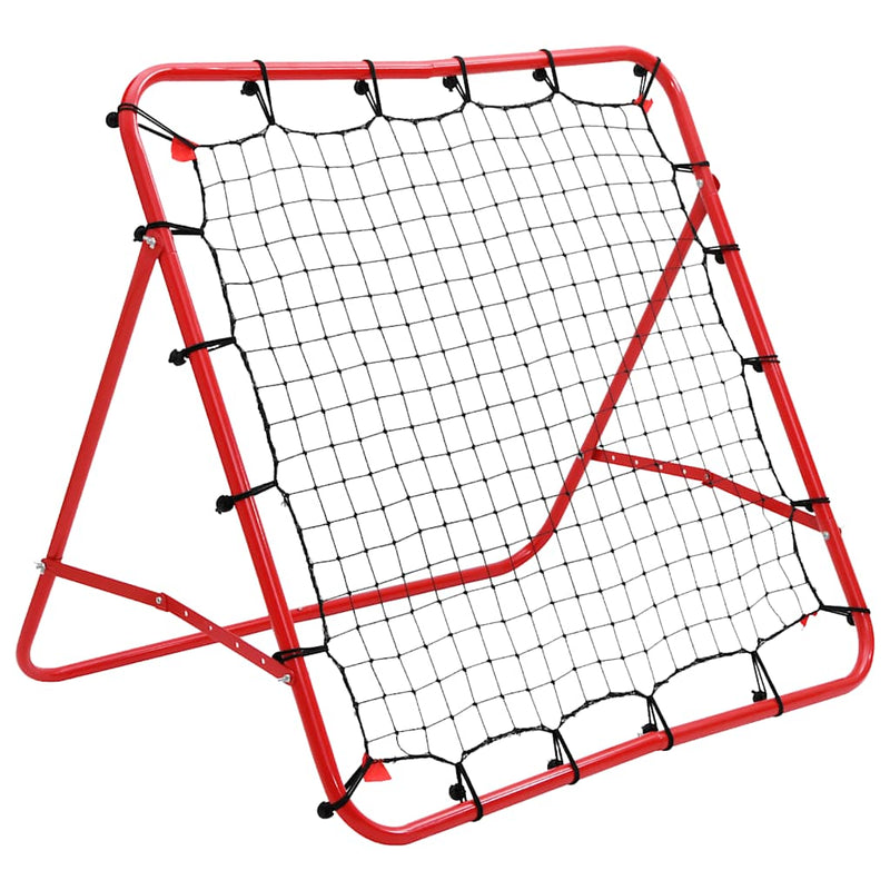 Afbeelding laden in galerijviewer, Vidaxl voetbal kickback rebounder verstelbaar 100x100 cm
