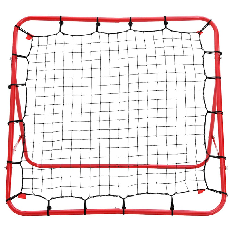 Afbeelding laden in galerijviewer, Vidaxl voetbal kickback rebounder verstelbaar 100x100 cm
