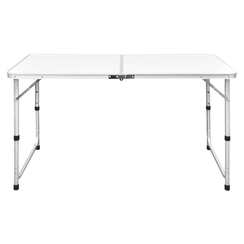 Afbeelding laden in galerijviewer, Vidaxl campingtafel inklapbaar en verstelbaar 120x60 cm aluminium
