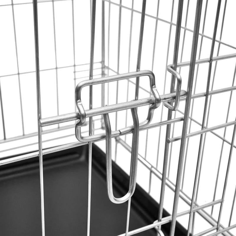 Afbeelding laden in galerijviewer, Vidaxl hondenbench inklapbaar xxl metaal
