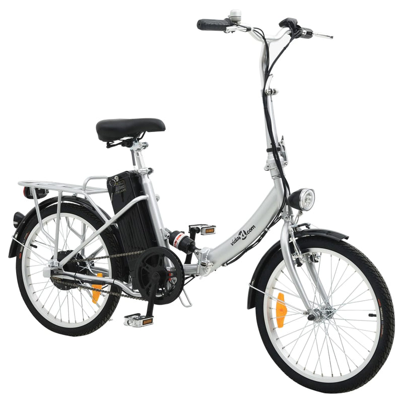 Afbeelding laden in galerijviewer, VidaXL Elektrische fiets inklapbaar met Li-ion-accu aluminiumlegering
