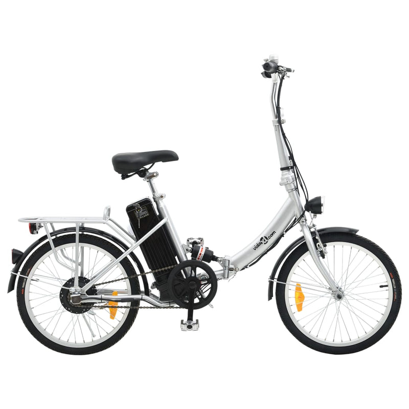 Afbeelding laden in galerijviewer, VidaXL Elektrische fiets inklapbaar met Li-ion-accu aluminiumlegering
