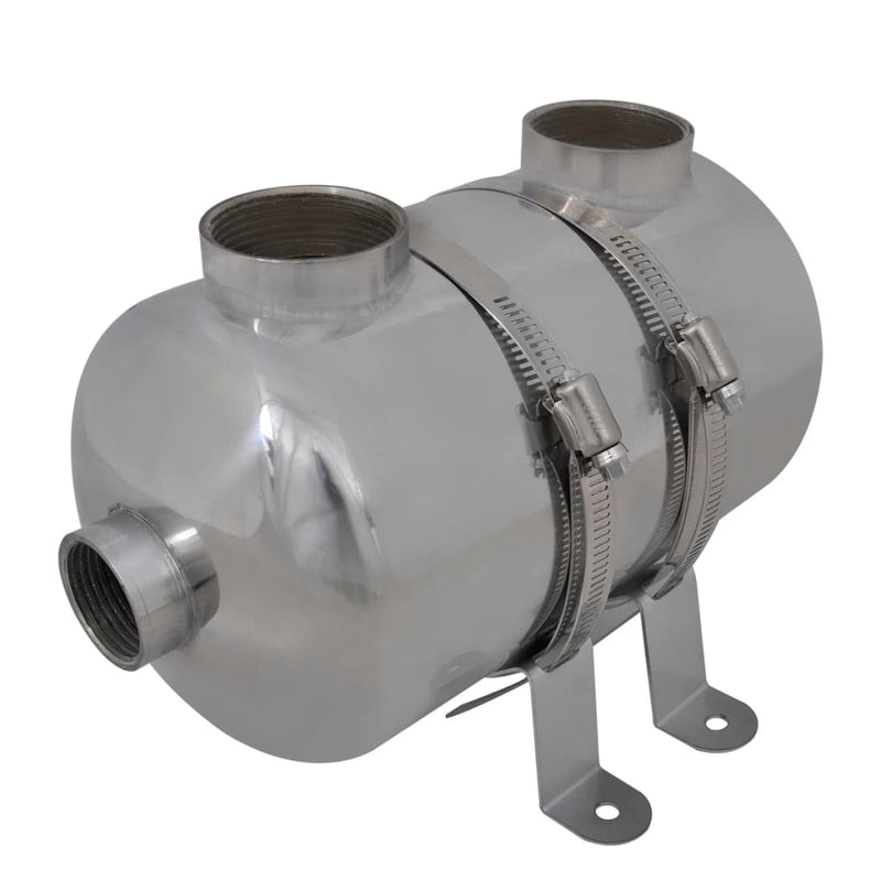 Afbeelding laden in galerijviewer, Vidaxl zwembad warmtewisselaar 292 x 134 mm 28 kw
