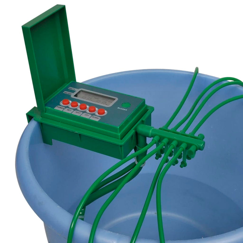 Afbeelding laden in galerijviewer, Vidaxl irrigatiesysteem automatisch met timer voor watersproeier
