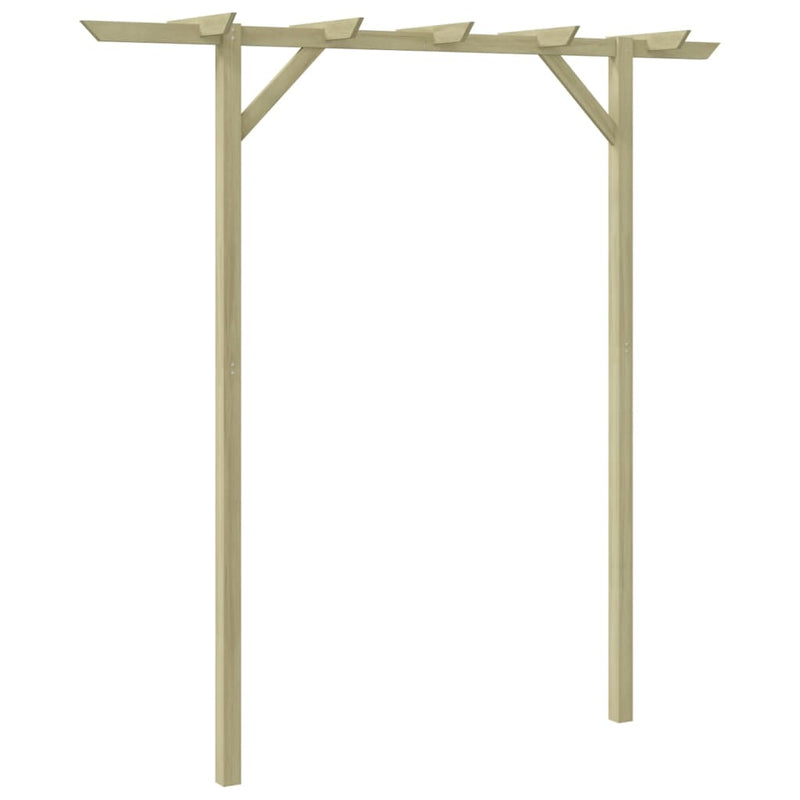 Afbeelding laden in galerijviewer, VidaXL Pergola 205x40x203 cm hout
