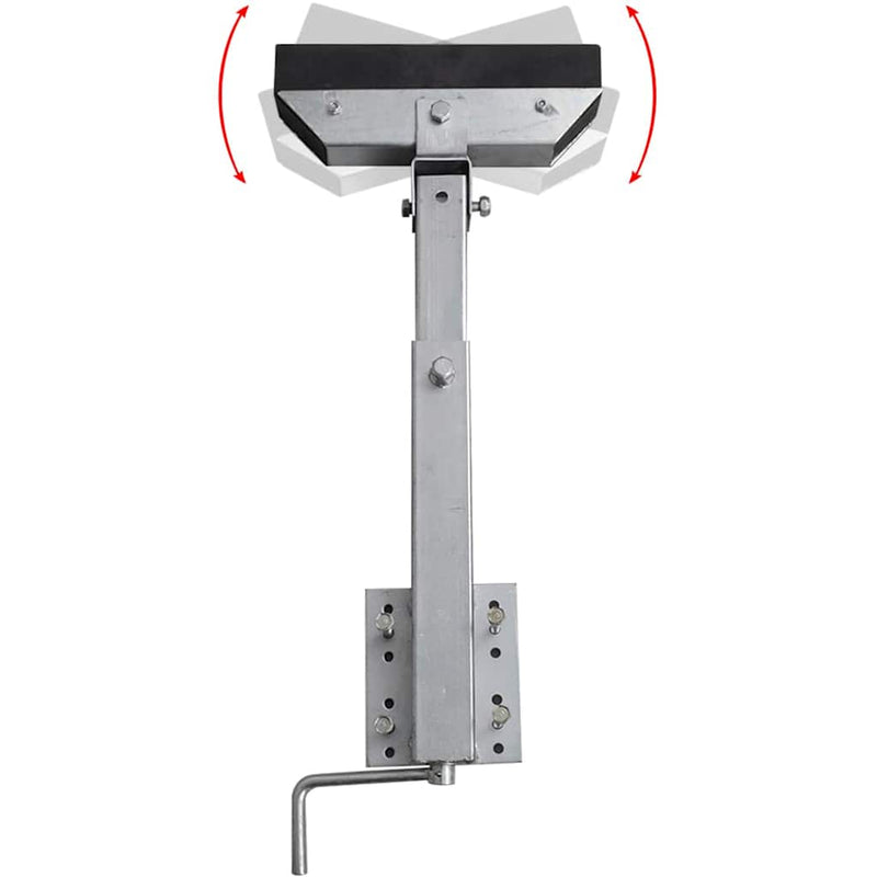 Afbeelding laden in galerijviewer, Vidaxl stalen frame ondersteuning voor de boot aanhanger 63-88 cm (set van 2)
