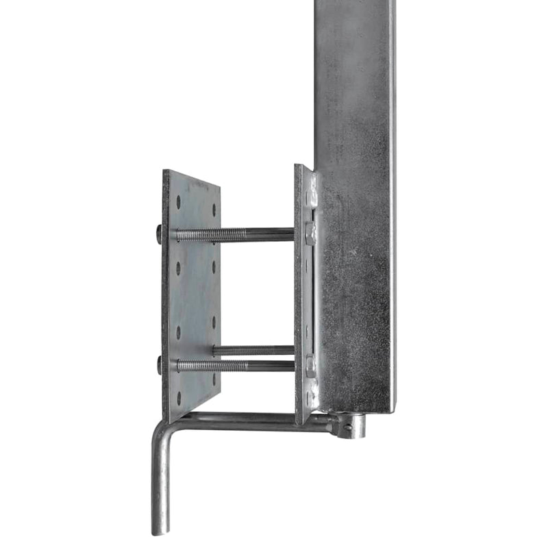 Afbeelding laden in galerijviewer, Vidaxl 2-delige rollerboegsteunenset voor boottrailer 59-84 cm
