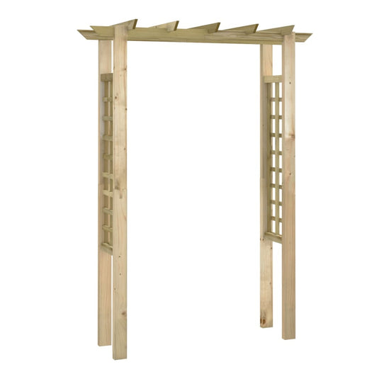VidaXL Rozenboog 150x60x204 cm geïmpregneerd hout