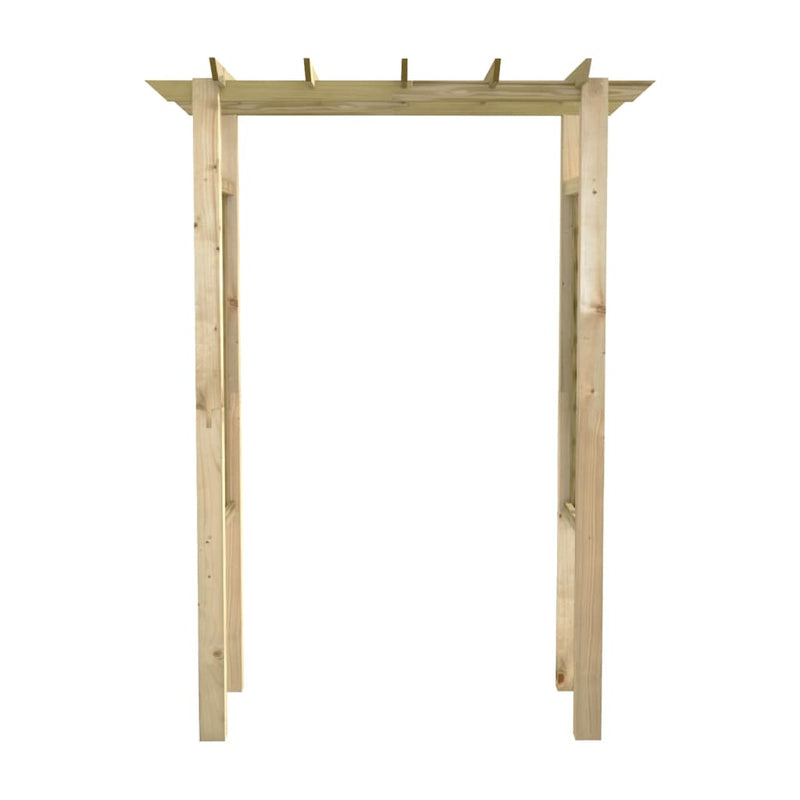 Afbeelding laden in galerijviewer, VidaXL Rozenboog 150x60x204 cm geïmpregneerd hout
