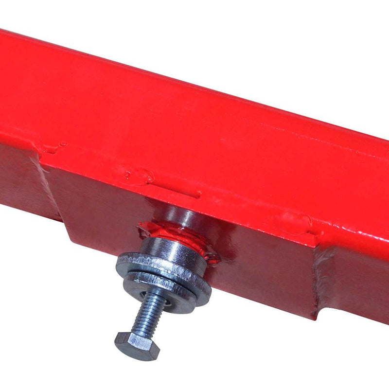 Afbeelding laden in galerijviewer, Vidaxl dwarsbalk adapter 2 ton rood
