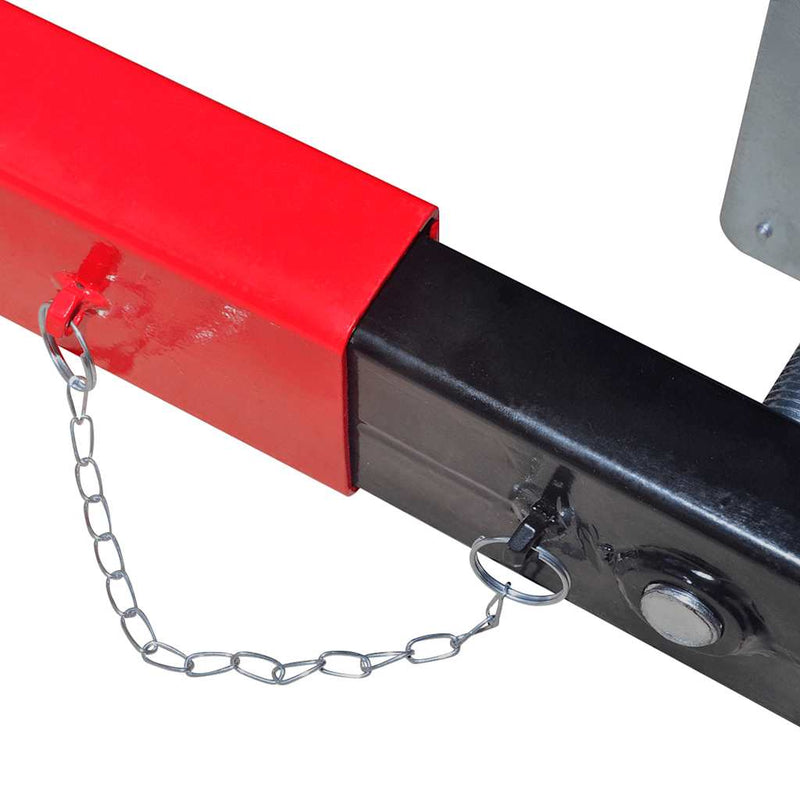 Afbeelding laden in galerijviewer, Vidaxl dwarsbalk adapter 2 ton rood
