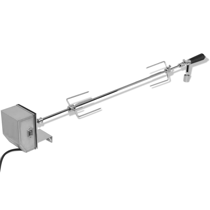 Afbeelding laden in galerijviewer, Vidaxl bbq draaispit met professionele motor staal 1200 mm
