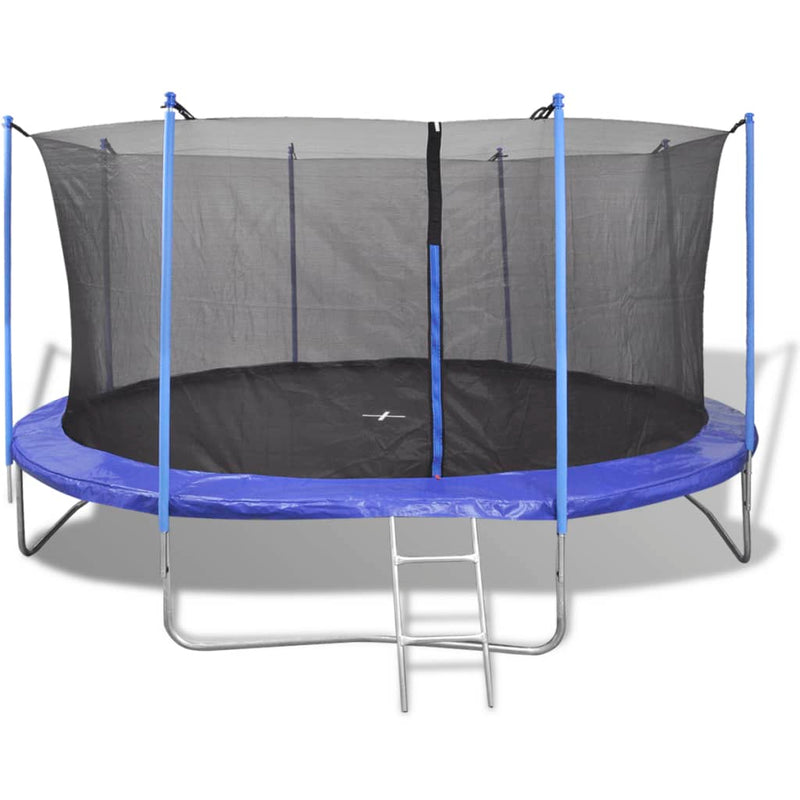 Afbeelding laden in galerijviewer, VidaXL 5-delige Trampolineset 3,96 m
