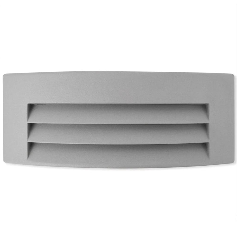 Afbeelding laden in galerijviewer, Vidaxl wandlamp buiten grijs aluminium
