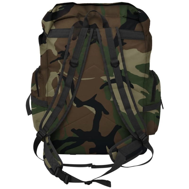 Afbeelding laden in galerijviewer, Vidaxl rugzak legerstijl 65 l camouflage

