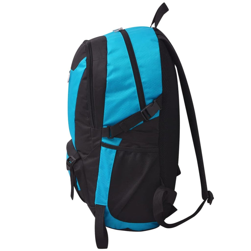 Afbeelding laden in galerijviewer, Vidaxl hiking rugzak 40 l zwart en blauw

