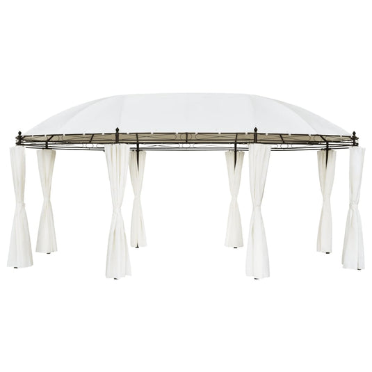 VidaXL Prieel 530x350x265 cm crèmewit